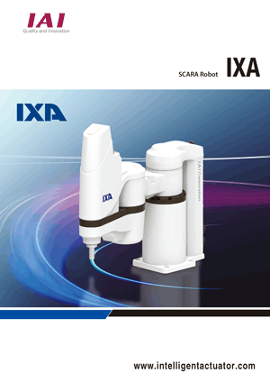 new IXA SCARA Robot from IAI